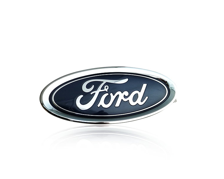 Ford Logo in Silver Finish