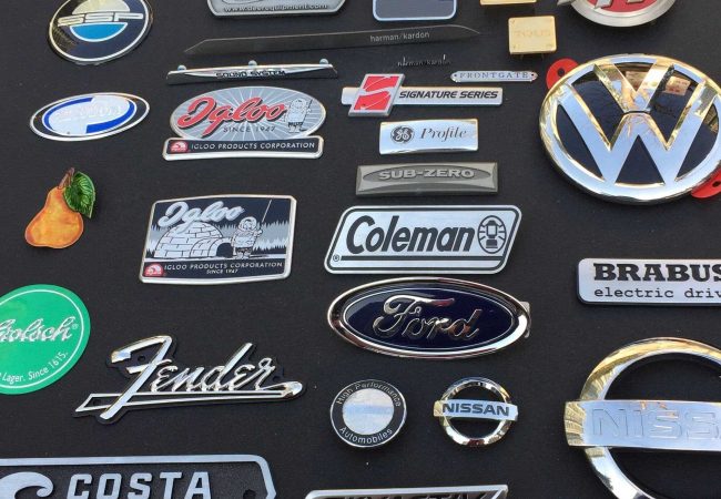 Auto Emblems And Badges